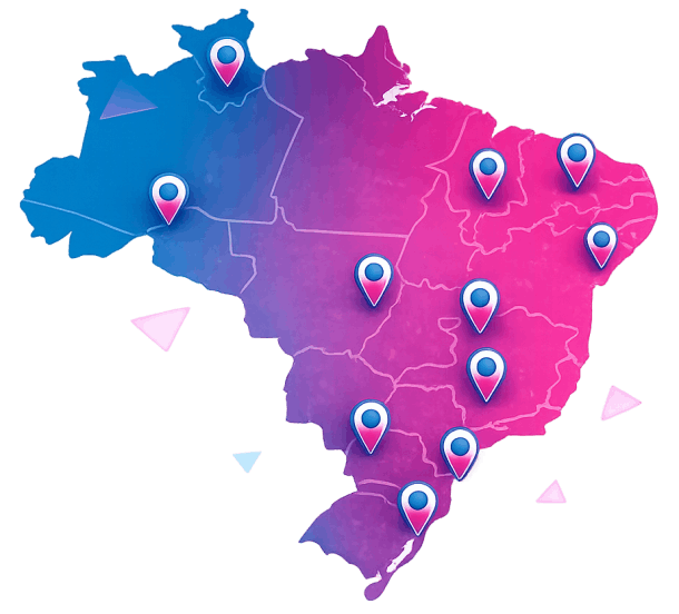 Atendimento para todo o Brasil!