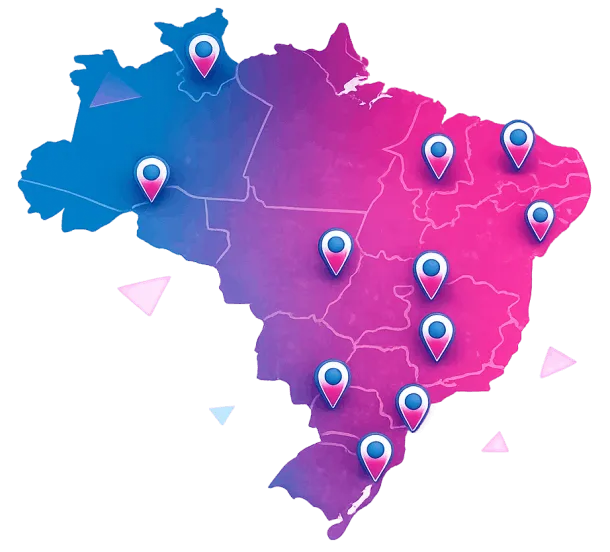 Atendimento para todo o Brasil!